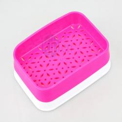 新彩隔水皂盒（長(zhǎng)方形）