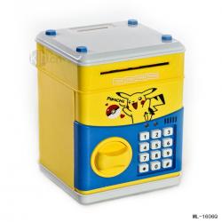 比卡丘自動(dòng)卷錢(qián)ATM密